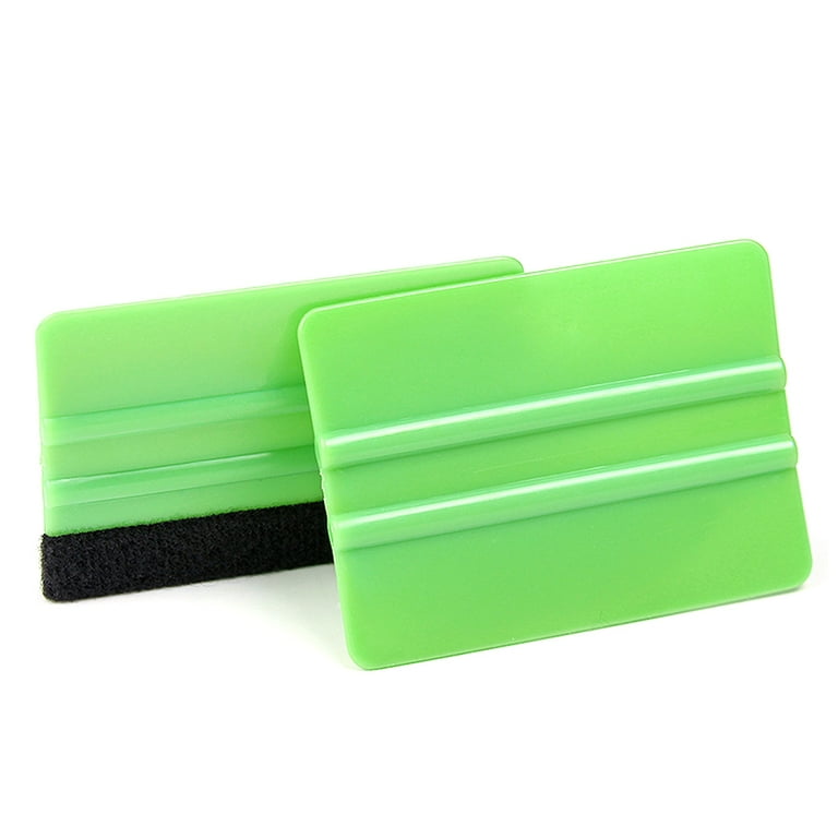 20Pcs Car Scraper Auto Styling Vinyl Carbon Fiber Window Remover Cleaning  Squeegee Wash with Felt Squeegee Tool Film Wrapping - AliExpress