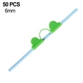 thumbnail image 1 of 50pcs 5/6/7mm Arch Frame Double Head Plastic Clip Greenhouse Film Fixing Clip, 1 of 7