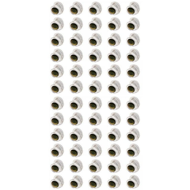 60 Piezas para Atar Moscas, Máscaras de Peces, Streamer, Señuelos , Ojos de para en Exteriores Zulema Máscaras de peces para atar moscas