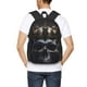 thumbnail image 4 of Disketp Royal Skull With Golden Crown Mochila Minimalista de Gran Capacidad, Mochila de Viaje para Escuela, Trabajo o Uso Diario, 4 of 6