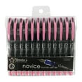 thumbnail image 2 of (5 pack) Thornton's Office Supplies Disposable Fountain Pens, Medium Point, Light Pink Ink, Pack of 12, 2 of 2