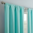 thumbnail image 4 of Eclipse Kendall Kids Thermaback Blackout 42 x 84 Curtain Panel in Pool, 4 of 15