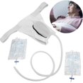 thumbnail image 2 of NETSENG Male Urine Collection Bag, Silicone Urinal, Reusable Silicone Urinal Protable Wearable Urine Bag Urinal System for Men Elderly Bedridden, 2 of 7