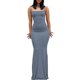 thumbnail image 1 of SAYOO Vestido de cola de pez sin mangas para mujeres SAYOO moda, 1 of 6