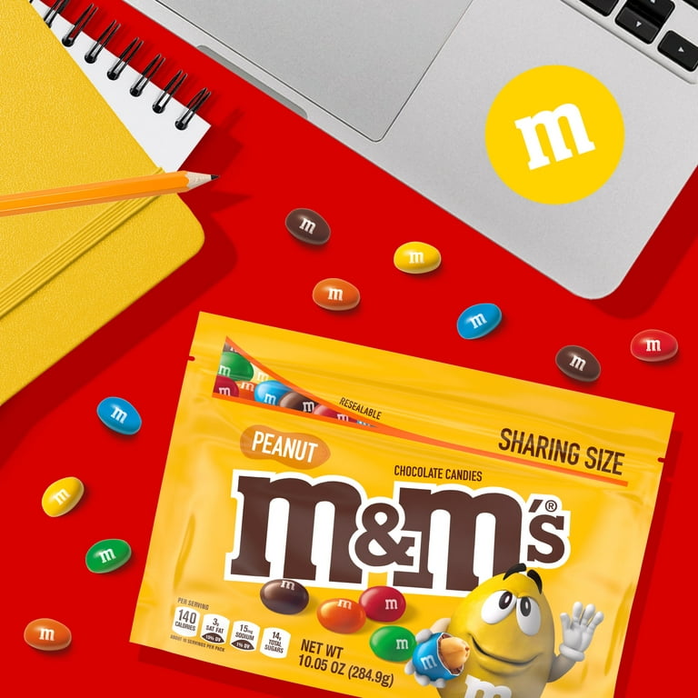 M&M's, Chocolate Candies, Peanut, 5.3 oz. Bag (1 Count) — Home