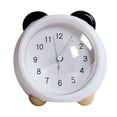 thumbnail image 2 of Hucha Lindo Reloj de Animales Luz Nocturna Decoración de Escritorio Reloj para Mascotas Reloj de Escritorio de Dibujos Animados para Oficina, Estante, Oso, 2 of 8