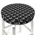 thumbnail image 3 of Susaid Golf Balls Print Elastic Bar Stool Cover Personalized Washable Stool Cover for Barbershop Home Bar Kitchen-13 inch, 3 of 7