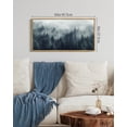 thumbnail image 3 of SHENIFY Vintage Landscape Wall Art Sea Coastal Meadow Scenery Farmhouse Decor Retro Painting for Living Room Bedroom Hanging Decoration 8x16in Natural Framed, 3 of 5