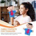 thumbnail image 4 of Miangastore Family Members Hand Puppet Educational Building Puppet Plaything Kids Birthday Gift (Father), 4 of 8