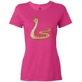 thumbnail image 3 of Inktastic Pi-thon Pi Day Python Pun Snake Women's T-Shirt, 3 of 5