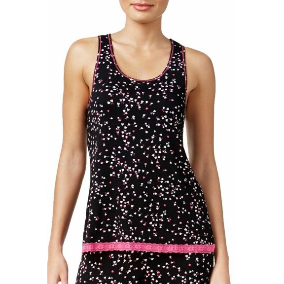 Jenni by Jennifer Moore Womens Printed Racerback Pajama Tank Top