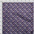 thumbnail image 3 of oneOone Viscose Jersey Wine Fabric Dot|Triangle & Monster Cartoon Sewing Fabric By The Yard Printed Diy Clothing Sewing Supplies 60 Inch Wide, 3 of 5