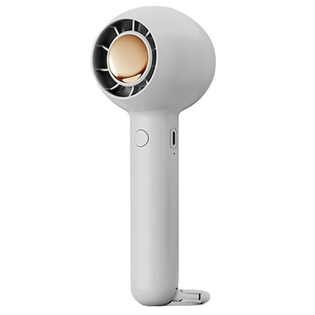 

Decor Store 1200mAh Handheld Fan 2-speed Adjustable Lightweight USB Rechargeable Cooling Fan Summer Gift