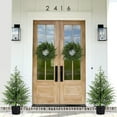 thumbnail image 4 of 2FT Artificial Norfolk Pine Christmas Tree Real Touch Faux Tree with Black Pot, Realistic Indoor Holiday Decor for Christmas Entryway, Living Room & Office, 4 of 8