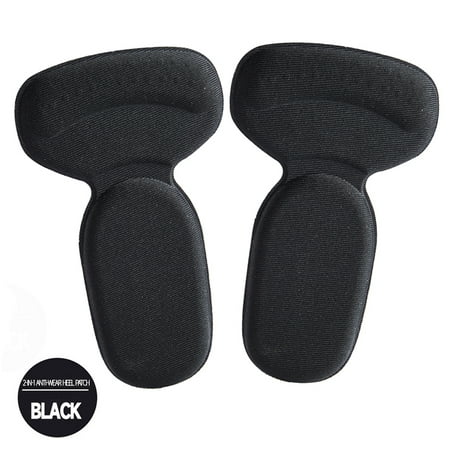 

Heels Cushioning Pads Thickened Foam Heel Protector Adds Volume for Women And Men Daily Use Black