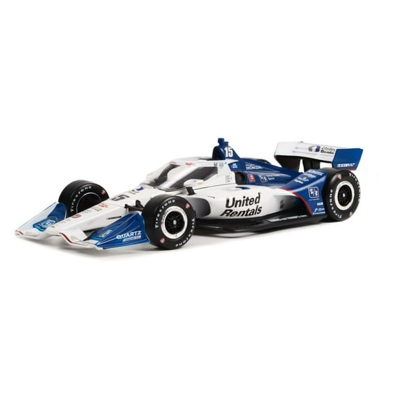 2022 NTT IndyCar, #15 Graham Rahal - Greenlight 11154 - 1/18 Scale Diecast Car