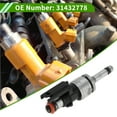 thumbnail image 2 of No.31432778 Fuel Injector for Volvo S90 T5 T6 T8 2.0L 18-19 Flow Match Black Fuel Nozzle 1 Pc, 2 of 7