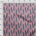 thumbnail image 3 of oneOone Rayon Light Pink Fabric African Sewing Craft Projects Fabric Prints By Yard 56 Inch Wide, 3 of 4