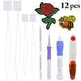 thumbnail image 1 of Bangcool Embroidery Kit Assorted Embroidery Tools Cross Stitch Tool Embroidery Pen Kit for DIY, 1 of 10