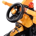 thumbnail image 4 of Patiojoy Electric Kids Ride On Toy Car Excavator Truck Digger Scooter w/ Front Loader, 4 of 6