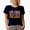 Navy Blue, variant on I'm the Nail Tech They Told You About, Nail Technician Themed, Groovy Retro Wavy Text Merch Gift, Royal Blue T-Shirt, Small
