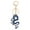 Blue, variant on Fashionable Alloy Keychain Handmade Chinese Dragon Keyring Crystal Keyrings Pendant Versatile Phone Accessory