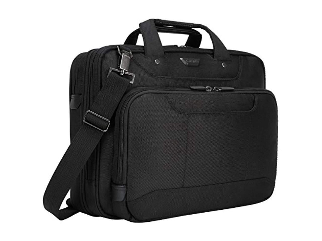 Targus Corporate Traveler Laptop Briefcase Laptop Bag for Men/Women, TSA Security Checkpoint