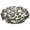 Nickel, variant on Bergamo Art 15 Inch Wide Decorative Handmade Aluminum Ginkgo Leaf Bowl