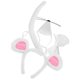 thumbnail image 4 of 1 Set Adorable Mouse Costume Set For Halloween Parties Includes Plush Mouse Ears Headband Matching Bow Tie And Long Tail Dress-Up Accessory, 4 of 4