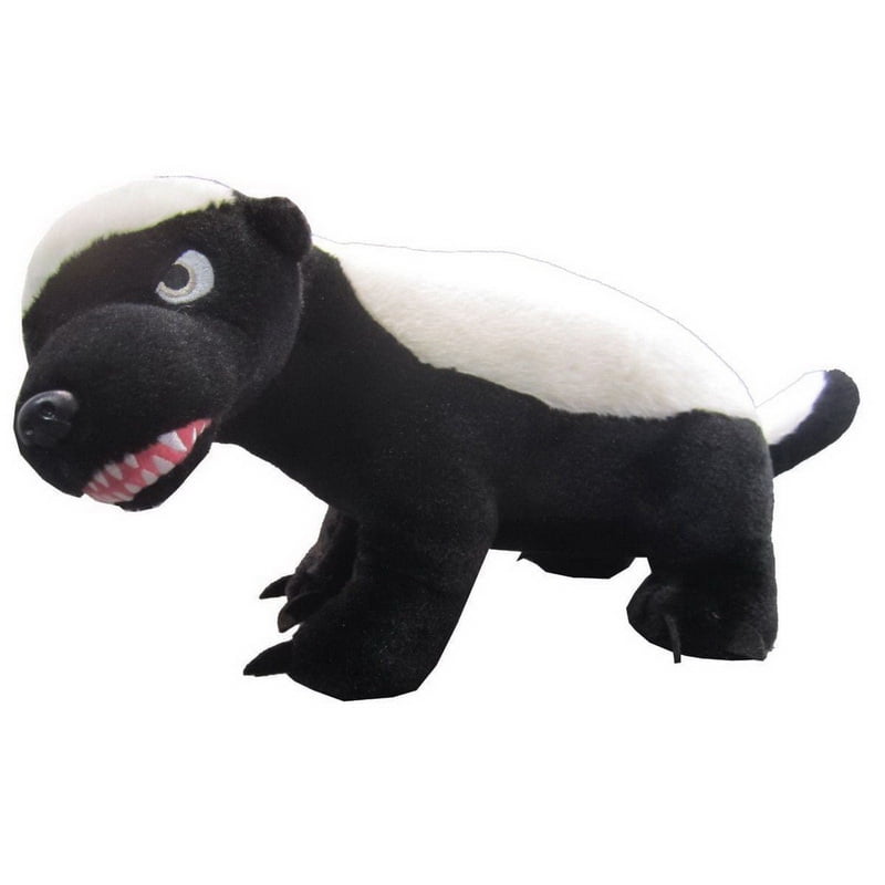 cuddly toy badger