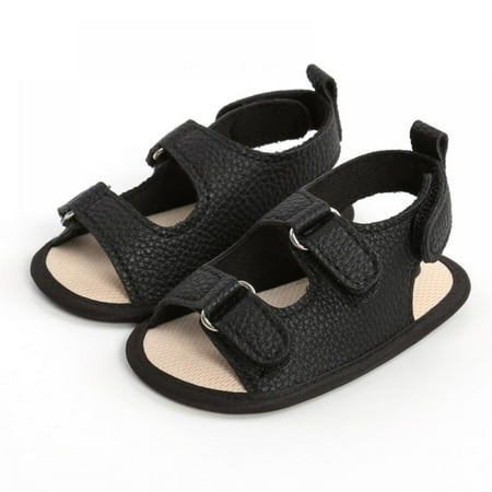 

Baby Boys Girls 2 Straps Summer Sandals Infant Shoes Soft Sole Breathable First Walker Newborn Non-Slip Shoes