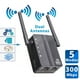 thumbnail image 1 of Repetidor WiFi inalámbrico de 300 m, amplificador de señal WiFi, enrutador con puerto LAN WLAN, extensor WiFi, 1 of 6