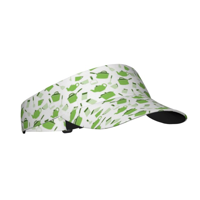 Fotbe Kitchen Utensiles Cooking Pots Visera Deportiva con Diseño, Gorra Abierta Ajustable de Algodón para Mujer y Hombre