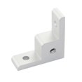 thumbnail image 1 of Conector de rueda de anclaje para puerta de sala de estar, puerta de baño, resistente al óxido, color blanco, 1 of 5