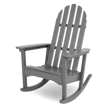 POLYWOOD® Classic Bimini Recycled Plastic Adirondack Rocking Chair