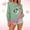 #0151-Pink, variant on Uootdi Striped Sweatshirts for Women Love Heart Print Crewneck Long Sleeve Pullover Top Funny Holiday Letter Print Shirts Gift