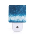 thumbnail image 1 of Balery Blue Glitter Sparkles Luz Nocturna LED con Sensor Automático, Enchufe con Sensor Crepuscular, Luz Suave de 0.5W para Dormitorio, Pasillo, Baño-EU, 1 of 7