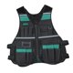 thumbnail image 4 of Chaleco para herramientas de electricista, multibolsillo, impermeable, resistente, práctico estilo de chaleco, bolsa de herramientas, soporte para, 4 of 9