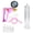 Pink + Protected Gauge, variant on LeLuv® Maxi Penis Pump W/ Pink Handle, Silicone Hose + Protected Gauge | 4 Constriction Rings | 12" x 1.65" Cylinder
