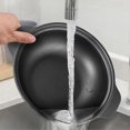 thumbnail image 2 of Iron Casserole Kitchen Stew Pot Food Cooking Casserole Non-stick Cooking Pot Kitchen Cookware20X16X4.5CMBlack, 2 of 4