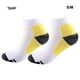 thumbnail image 5 of Minnieouse Calcetines de compresión para mujer, cómodos y de apoyo, de 2 piezas, para aliviar los pies, cómodos de llevar Medias amarillo S/M, 5 of 6