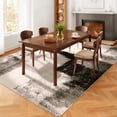 thumbnail image 3 of Bleum Cade 5x7 Abstract Area Rugs for Living Room, Modern Washable Rugs Non Slip Dining Room Rug, Soft Low Pile Bedroom Rug, Stain Resistant Indoor Rugs Carpet,Brown, 3 of 11