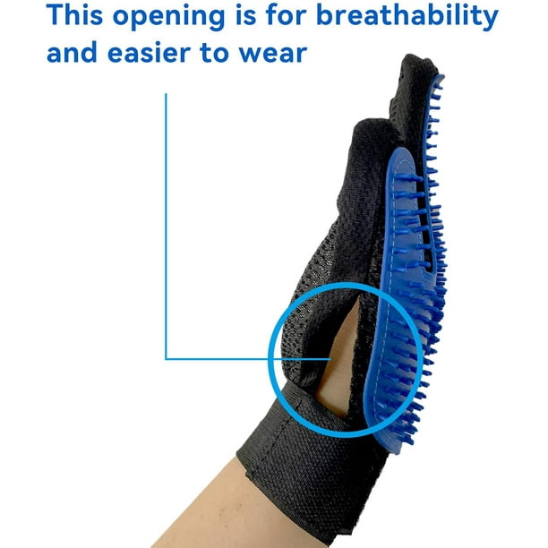 LXJLXD - Guantes De Aseo Para Mascotas De Doble Cara Para Varios Tipos De Cabello, Limpieza Del Hogar, Cepillo Removedor De Pelo Para Ropa Y Alfombras