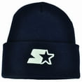 thumbnail image 2 of Starter Knit Beanie Cuffed High Horses Dee Ricky Navy Blue Toque Winter Skully, 2 of 2