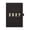 Black, variant on 2027 Daily Planner, Hardcover Daily Monthly Plan Notebook With Elastic Closure, Portable English Version Schedule Organizer Notebook with Colorful Month Index for Business Home,Purple