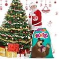 thumbnail image 2 of Masha y el Oso Bolsa de regalo con cierre de cinta navideño para decoración de Navidad,50cm×80cm., 2 of 6