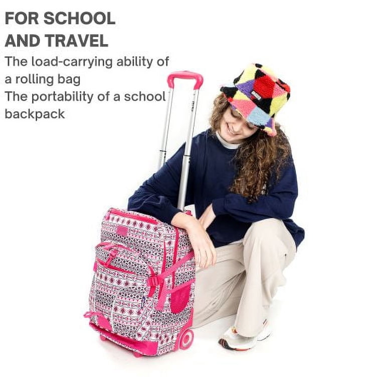 J World women's Lunar 19.5 Rolling Laptop Backpack - Walmart.com