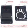 thumbnail image 4 of Caja de conexiones impermeable IP65 Otdorpatio de ABS 10 x 7 x 5 cm, 4 of 8
