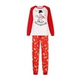 thumbnail image 1 of DPTALR Christmas Mom Printed Blouse Tops+Pants Xmas Family Matching Pajamas Set, 1 of 9