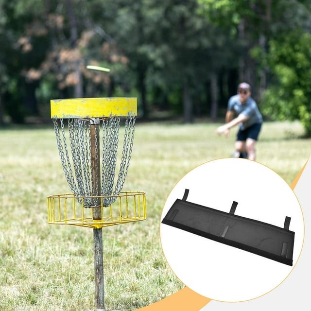 Cesta De Disc Golf Silenciosa Alfombrilla De Disco De Golf Equipo De Instalación Rápida Portátil